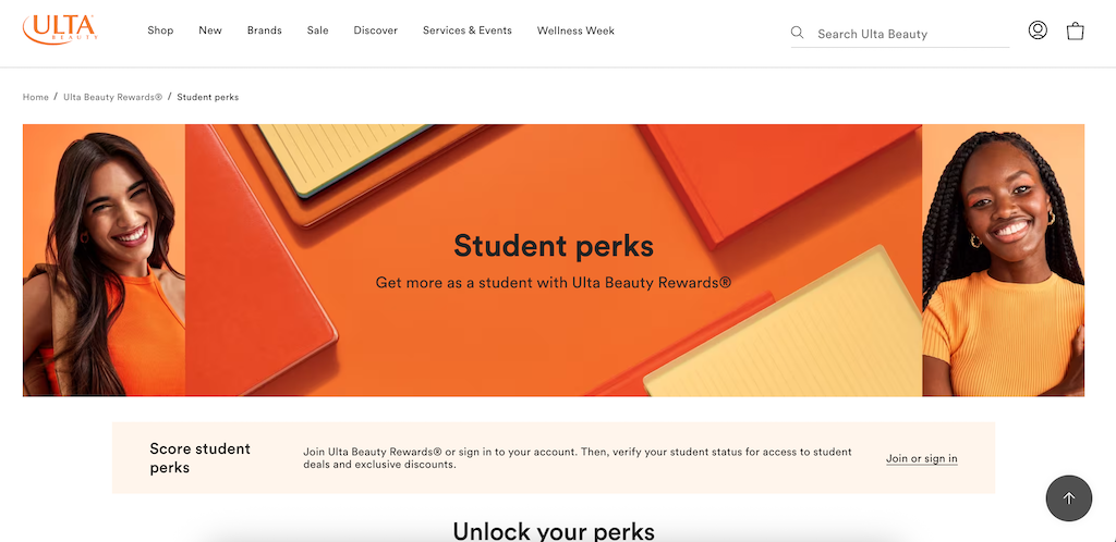 Ulta student discount