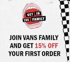 VANS купон