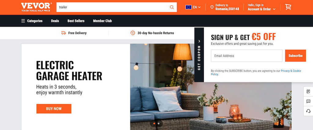 Vevor NewCustomer Discount