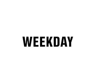 WEEKDAY.com Kortingscode