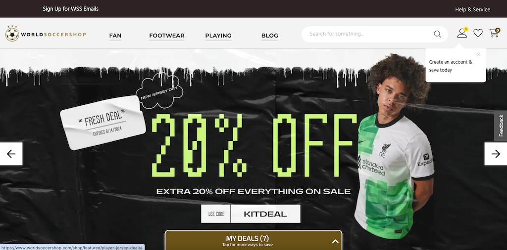 WorldSoccerShop Store