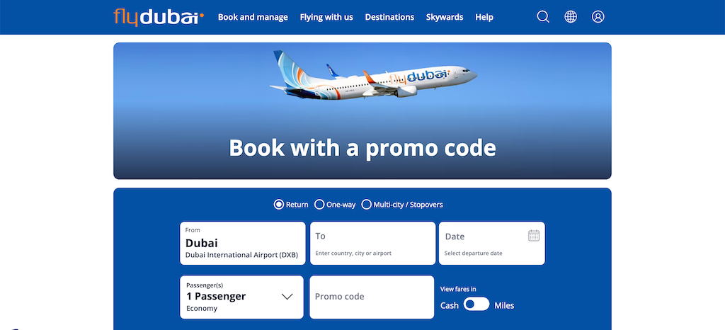 flydubai sooduskood 1
